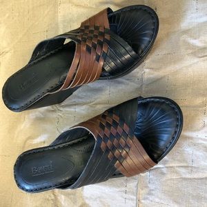 Ladies size 9M Born wedge sandals